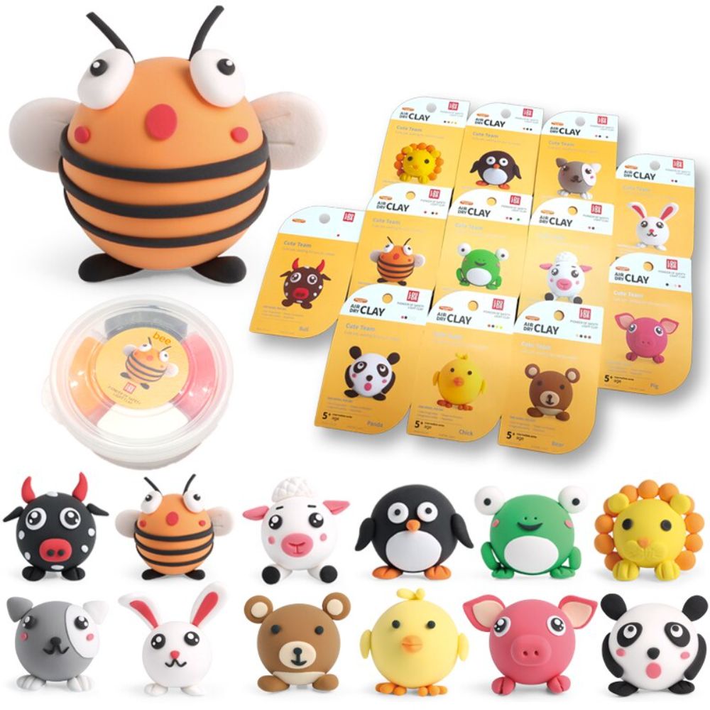 Creative Modeling Clay| Air Dry Clay Set| Super Light Clay| DIY clay| DIY Craft Art Kit Clay Toy Plasticine Gifts Kids