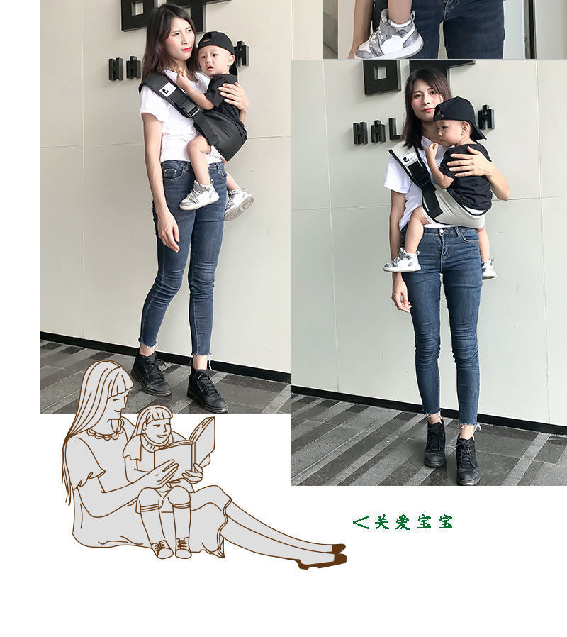 Baby Holding Artifact Simple Multifunctional Sling For Children Outings Baby Front Back Holding Waist Stool Baby Carrier