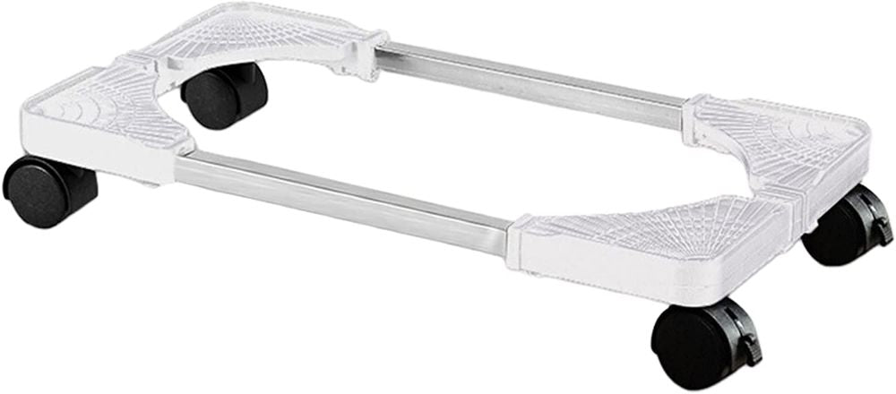 Case Stand Cart for Computer Host - Heavy Duty Desktop Computer Tower Mobile Cart Holder with 4 Caster Wheels Durable