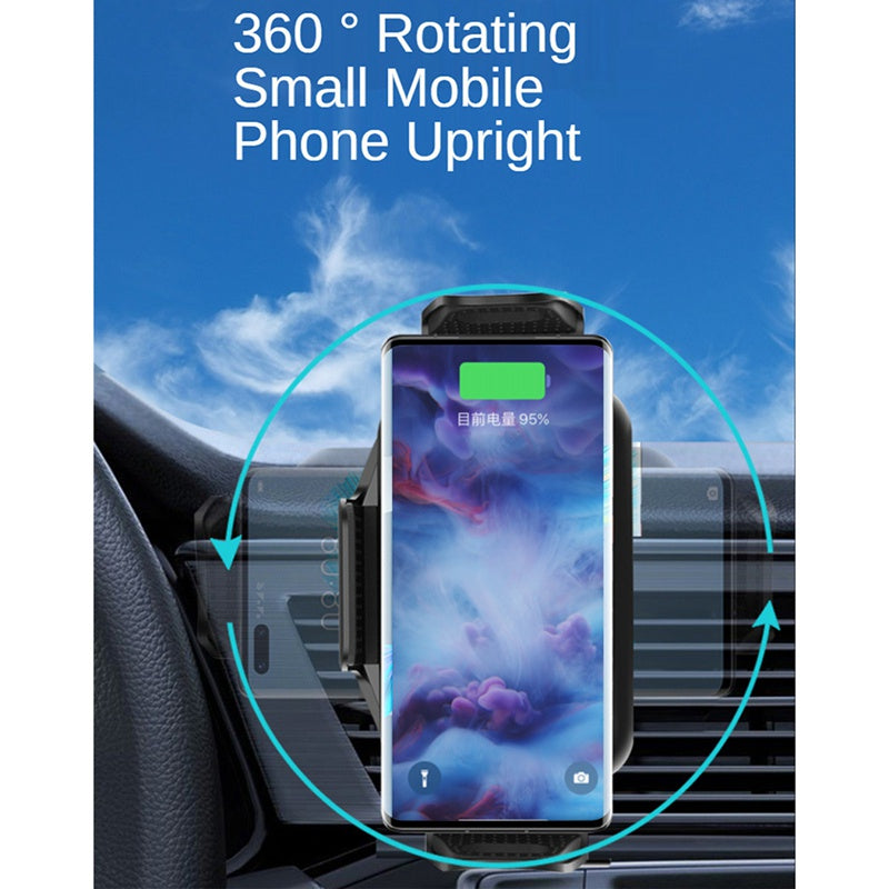 15W Qi Wireless Car Charger Mount Holder Fast Phone Charger for Samsung Galaxy Z Fold 3 2 iPhone 13 12 Max Huawei Mate X