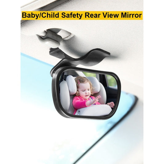Baby Child Backseat Rearview Car Safety Mirror Adjustable Monitor Front Facing Car Seat