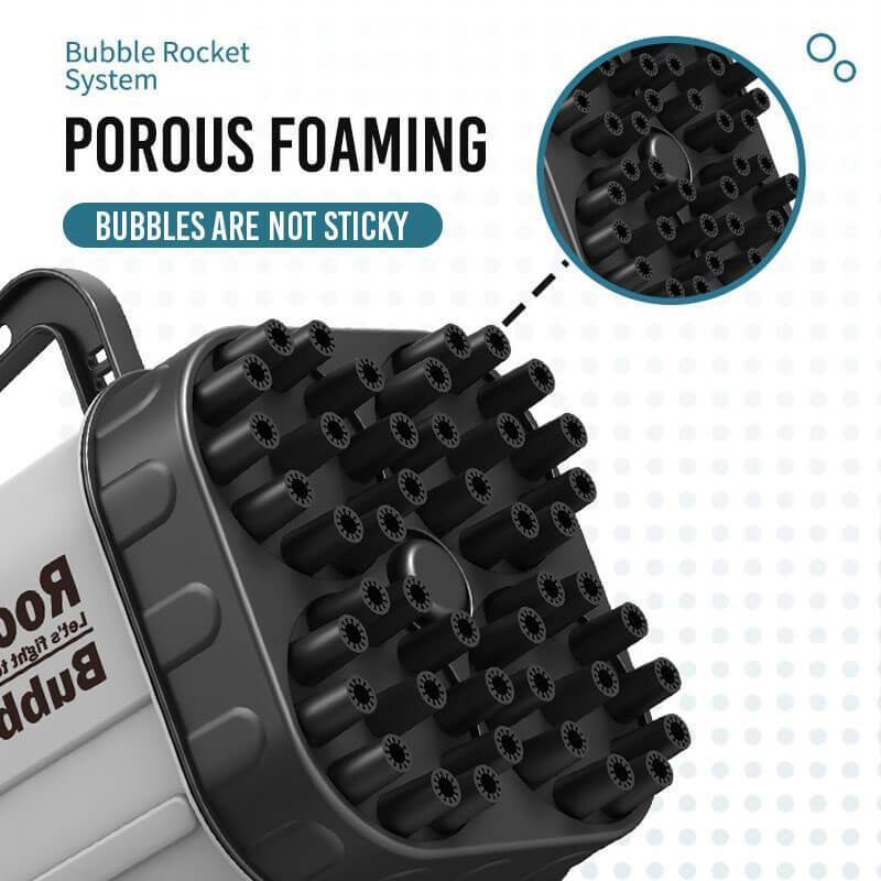 Super Bubble Machine Toy 64-Hole Automatic Gatling Handheld Bubble Gun Automatic Electric Bubble Maker Indoor Outdoor