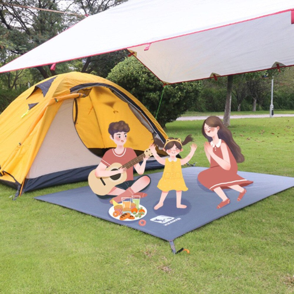 Waterproof Camping Tarp Thicken Picnic Mat Durable Beach Pad Multifunctional Tent Footprint Sun Canopy Ground Sheet