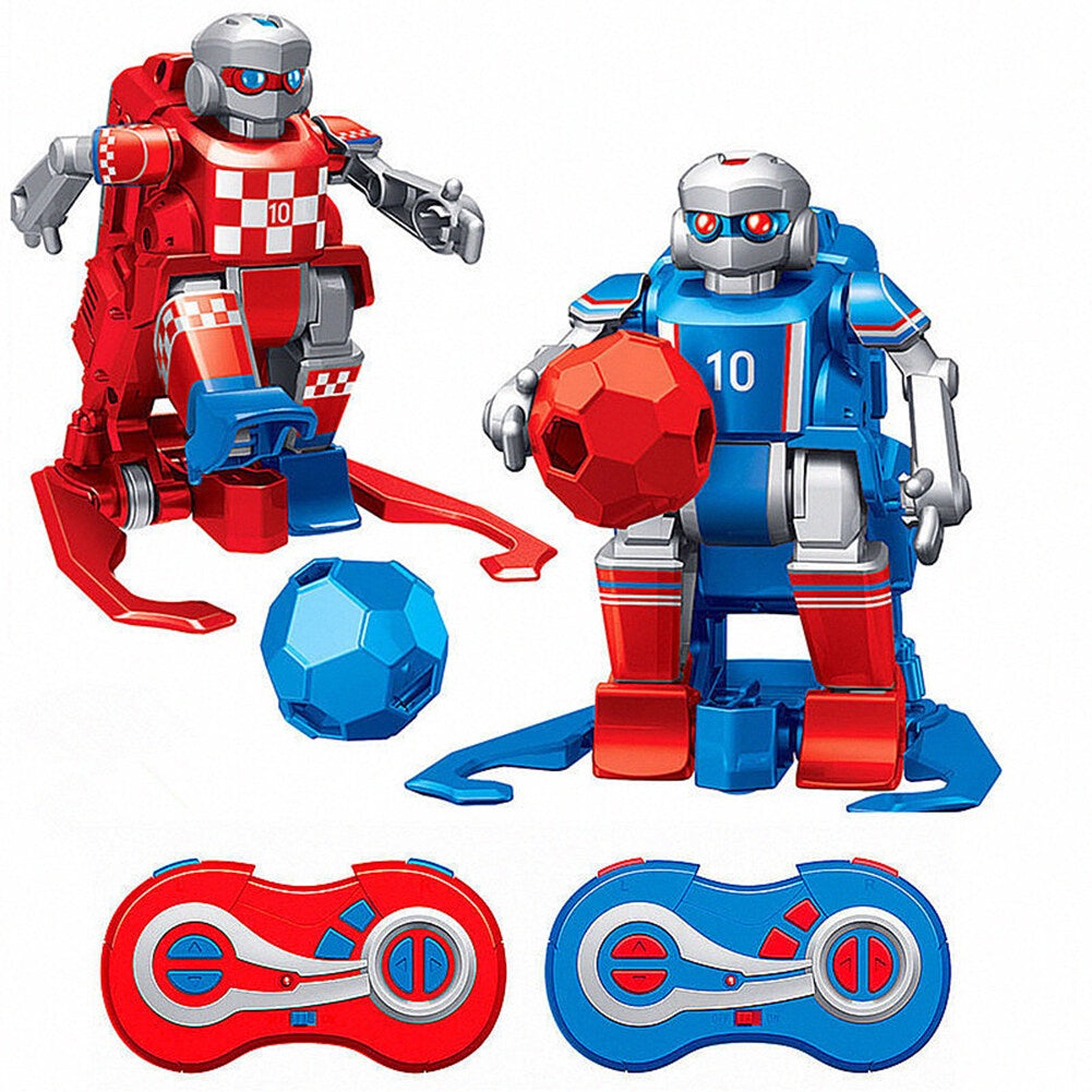 Kids Football Robot Toy With Remote Control Soccer Robot 2.4GHz RC Simple And Sensitive To Control Supports Multiplayers