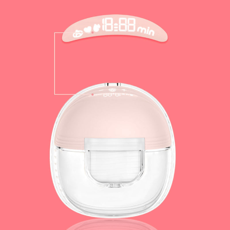 Wearable Breast Pump for Breastfeeding Portable Electric Breast Pump Hands Free 3 Modes 12 Suction Low Noise with 24mm