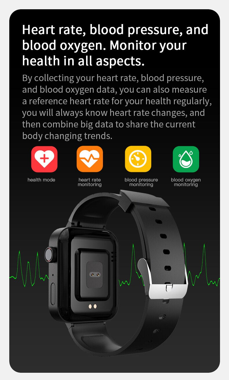 K70 Smart Watch Men Women 2021 Bluetooth Call Fitness Tracker Waterproof Sports Music Smartwatch