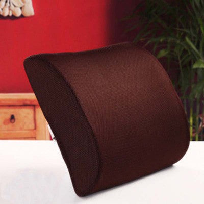 Office Car Memory Foam Lumbar Cushion Waist Back Spine Support Comfortable Pillow For Back Pain Relief Breathable