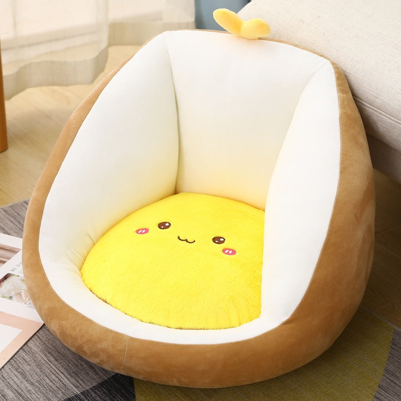 Cushions Tatami Futon Cushion Japanese-style Family Floor Lazy Seat Floor Pillow Filled With Thick And Fluffy Material