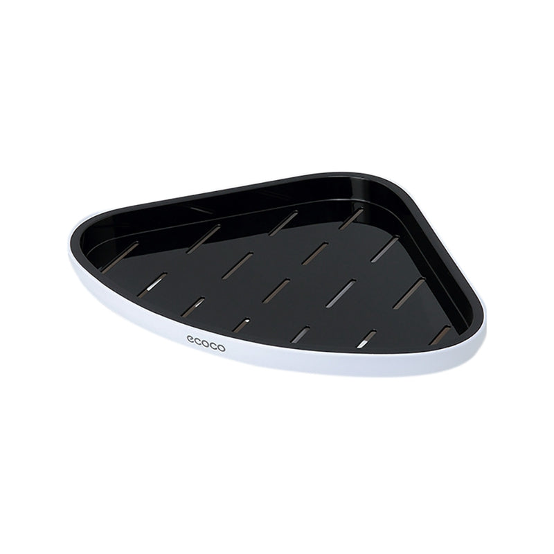 ECOCO Bathroom Storage Shelf Shower Snap Up Corner Shelf Shampoo Holder Basket Shelf Wall Shelves for Shelving Kitchen