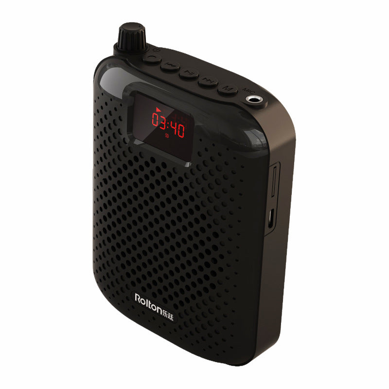K500 Portable Bluetooth Loud Speaker Mini Voice Amplifier Microphone for Teacher Presenter Tour Guide Presentations Mic
