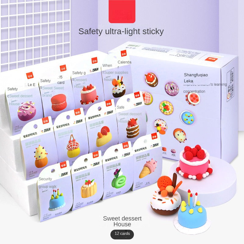 Creative Modeling Clay| Air Dry Clay Set| Super Light Clay| DIY clay| DIY Craft Art Kit Clay Toy Plasticine Gifts Kids