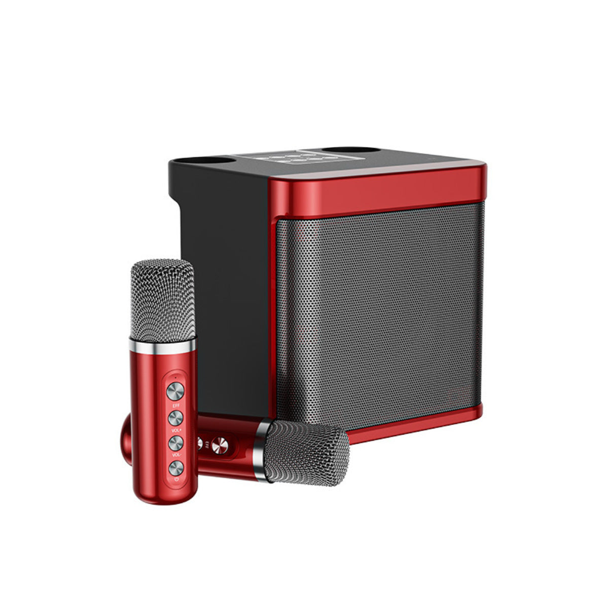 YS-203 Home KTV Audio Set Family Party Karaoke Machine Bluetooth Wireless Dual Microphone Audio Integrated Equipment Sound