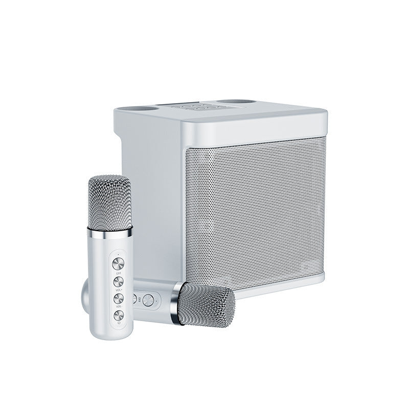 YS-203 Home KTV Audio Set Family Party Karaoke Machine Bluetooth Wireless Dual Microphone Audio Integrated Equipment Sound