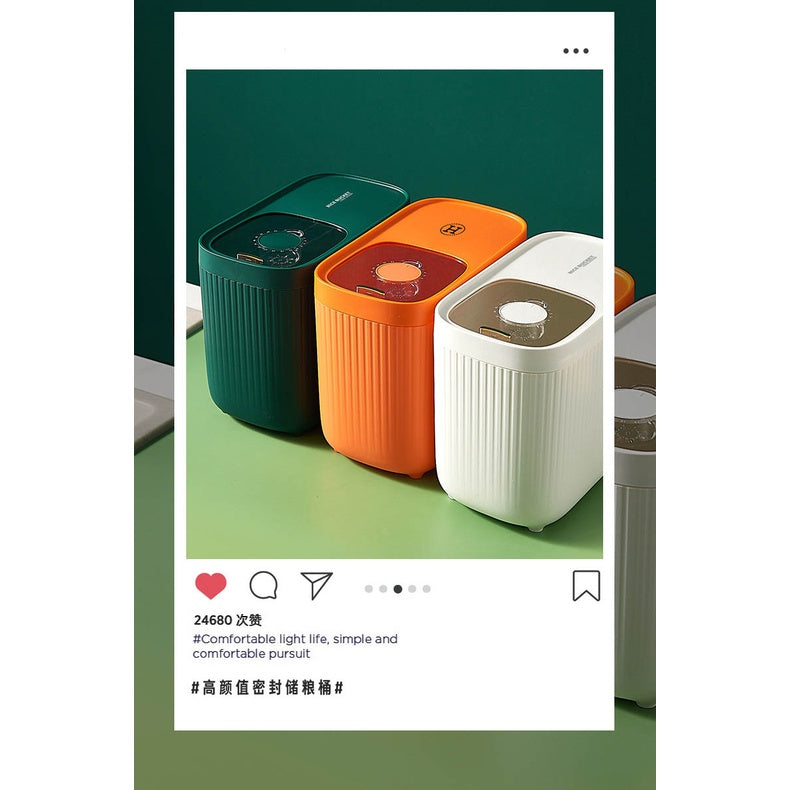 Nordic Style Rice Container