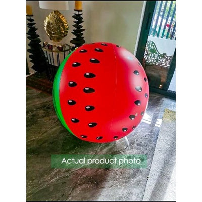 Large floatie beach half or full watermelon inflatable float swimming pool party floats raft