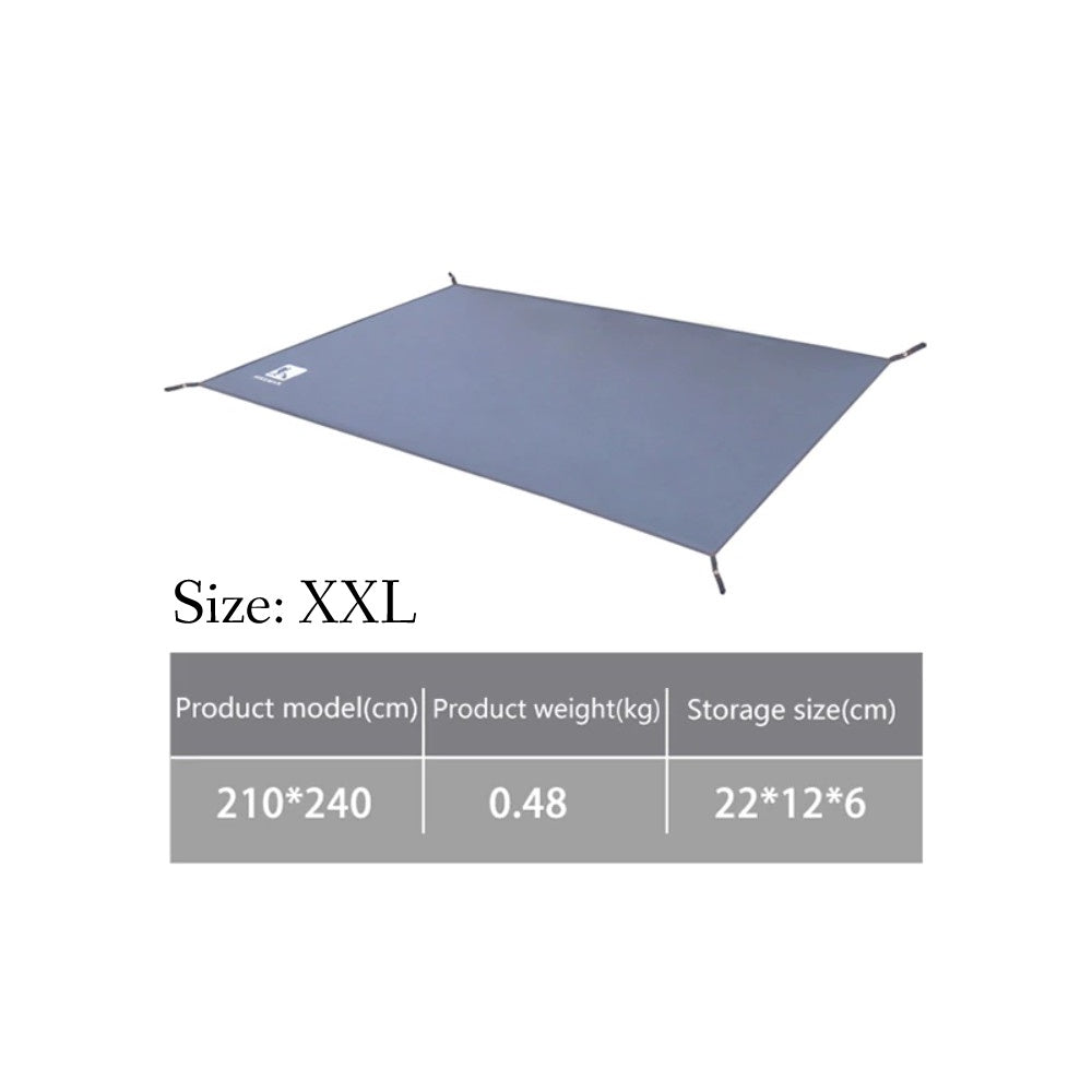 Waterproof Camping Tarp Thicken Picnic Mat Durable Beach Pad Multifunctional Tent Footprint Sun Canopy Ground Sheet