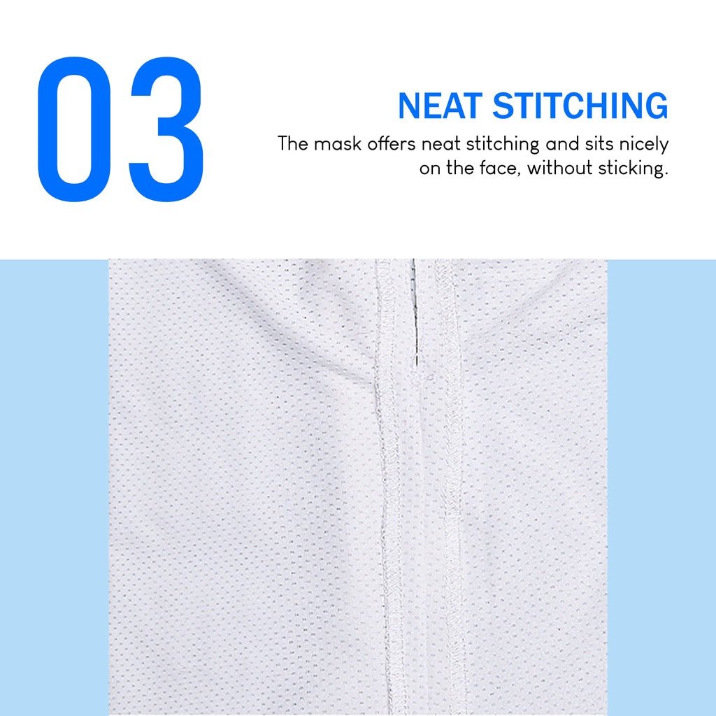 Unisex Outdoor Sports Quick Dry Breathable Air Vent Neck Ice Silk Sunscreen Face Guard Mask w/ Sun UV Protection