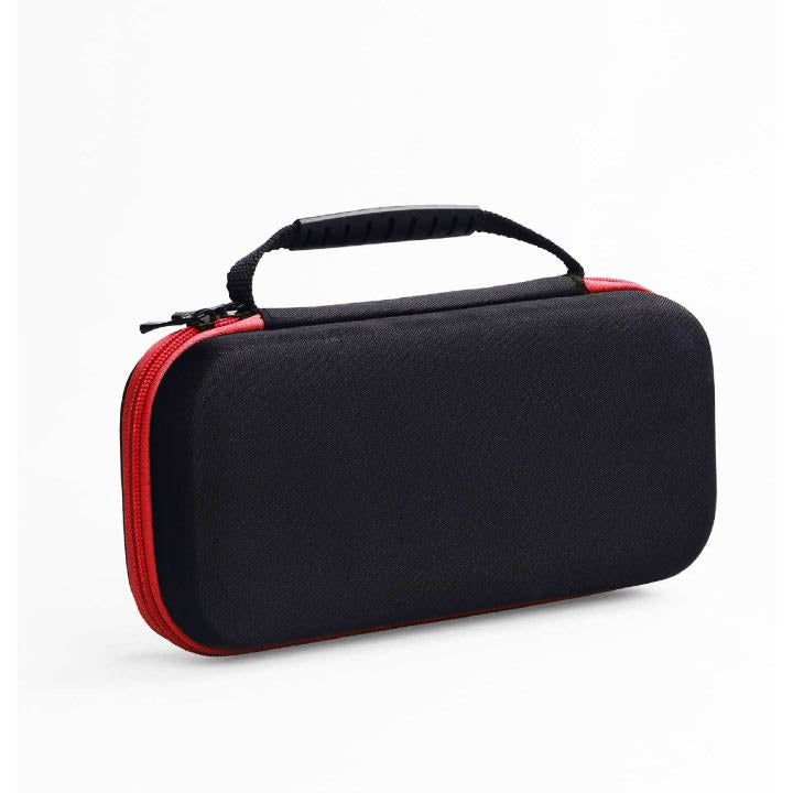 Switch Oled Case EVA Hard Shell Portable Travel Bag for Nintendo Switch Double Compartment Large Zippered Mesh Pocket