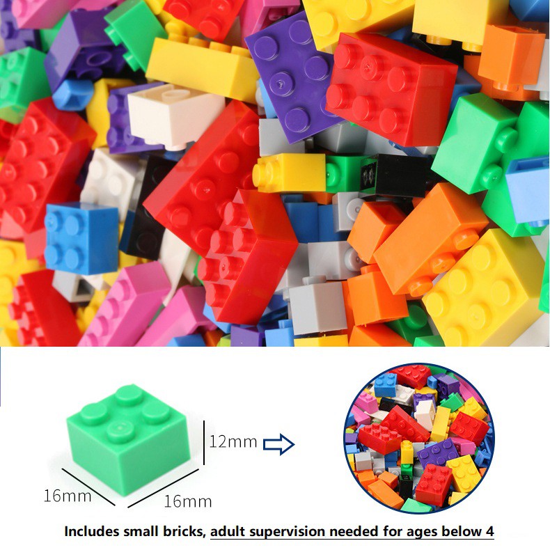 1000 Pieces Educational Building Block Brick Set Toys Child Toddler Bricks Blocks Gift