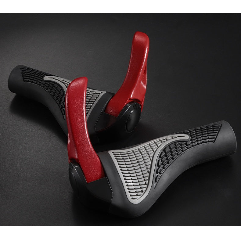 WEST BIKING Bicycle Grips Non-slip Rubber Horn Ergonomic Bike Handlebar Grip MTB Road Bike Shock Absorption Handle bar