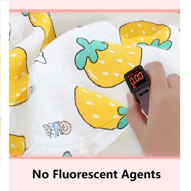 Premium Baby Swaddle Cotton or Bamboo Muslin Cloth Towel Blanket Soft Breathable