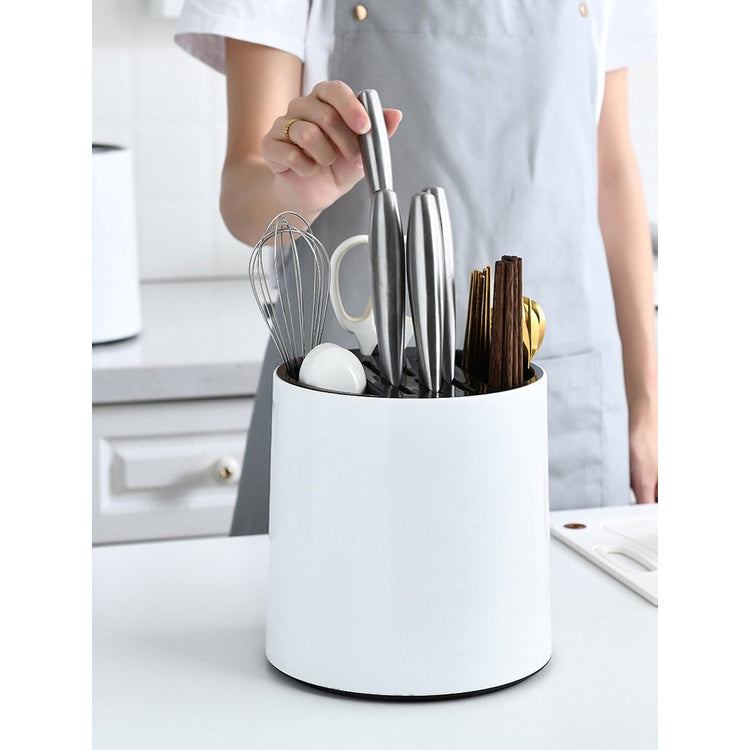 Multifunctional Rotating Knife Holder Knife Holder Kitchen Supplies Rack Kitchen Knife Holder Spoon Chopstick Holder