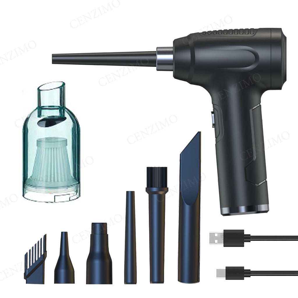 3 In 1 Electric Cordless Handheld Vacuum Duster Blower Air Pump Multi Use Cleaner Car Vacuum Keyboard Computer Cleaner
