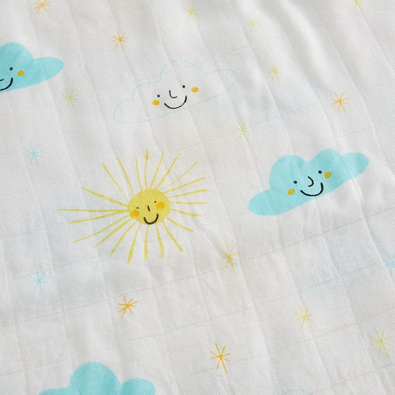 Premium Baby Swaddle Cotton or Bamboo Muslin Cloth Towel Blanket Soft Breathable