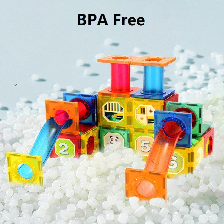88/118/178Pcs Magnetic Building Blocks Educational Magnet Toys Pipeline Children Kids Gift