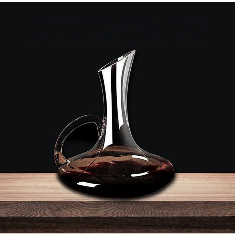 1500ML Decanter Crystal Transparent Handmade  Red Wine Brandy Champagne Glasses Decanter Bottle Jug Pourer Aerator