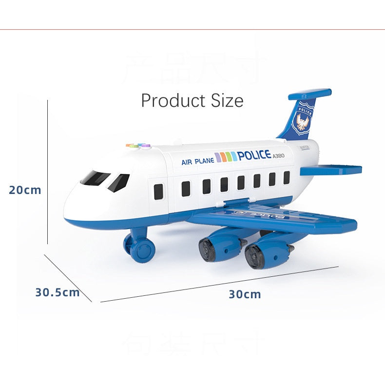 Airplane Car Toy Baby Toddler Play Helicopter Flying RC Toy Kids Large Early Education Airplane Aircraft Toys With Music