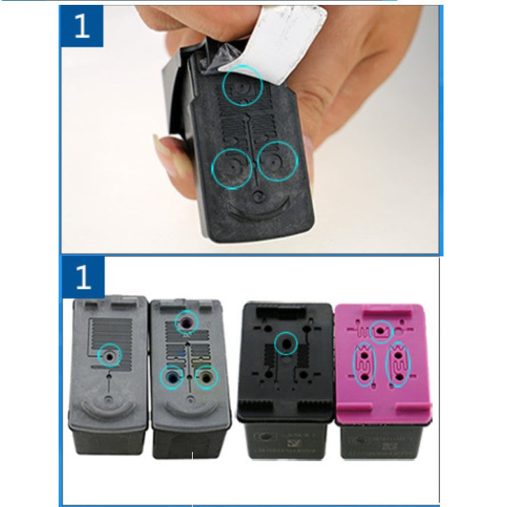 DIY Ink Refill for HP 63XL suitable for HP2130 3630 4520 4650 1111 etc