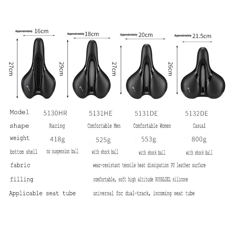 Premium Italy SELLE ROYAL Comfortable Respiro Bicycle Cycling Saddle Mountain Road Bike Seat Cushion Breathable Hollow