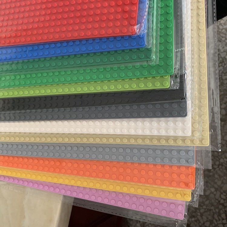 50*50 Dots Base Plates Classic Build Blocks Plate Assembly Brick Baseplate Compatible with Small Size Bricks