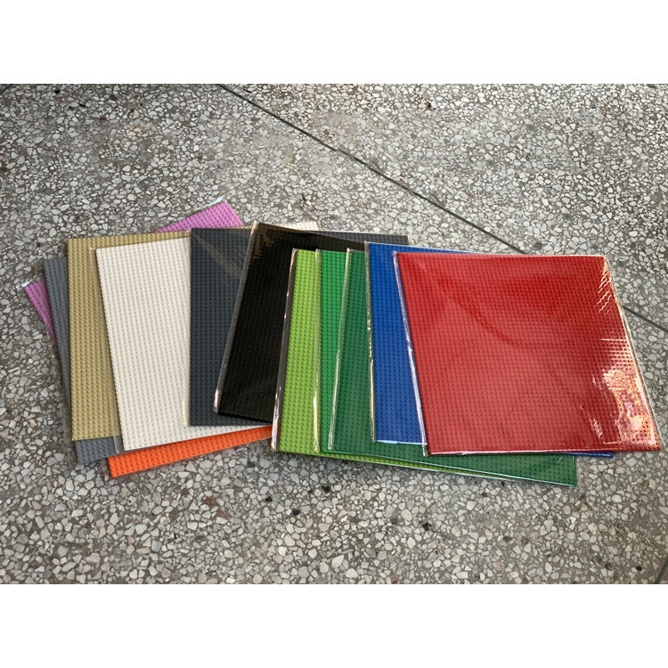 50*50 Dots Base Plates Classic Build Blocks Plate Assembly Brick Baseplate Compatible with Small Size Bricks