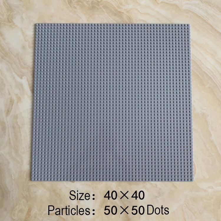 50*50 Dots Base Plates Classic Build Blocks Plate Assembly Brick Baseplate Compatible with Small Size Bricks