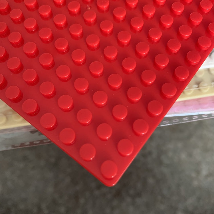50*50 Dots Base Plates Classic Build Blocks Plate Assembly Brick Baseplate Compatible with Small Size Bricks