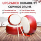 Lion Dance Drum Set Cowhide Toy for Kids Kindergarten Large Small Drums Chinese Percussion Instrument Festival Performance Drum Set