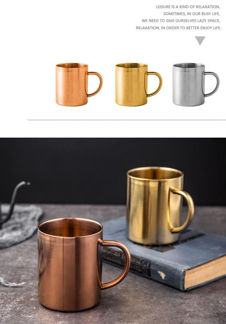 Wine Glasses Moscow Mule Cups Cocktail Goblet Drinkware Coffee Mug