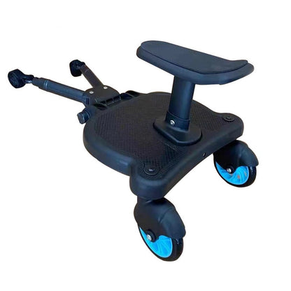 Two-in-one Baby Stroller Extension Stand Auxiliary Pedal Universal Design Ride On Stroller  2 in 1 Kid Stroller Board