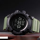 Muslim Sport Watches Fashion Men’s Digital Waterproof Chronograph Wristwatch LED Alarm Qibla Direction Pilgrimage Time