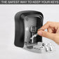 Wall Mounted Key Safe Box Numbering Lock Key Storage Lock Box 4 Digits Password Locker Key Locker