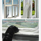 AirLock Portable Mobile Air Conditioner Soft Cloth Sealing Baffle Inside Window Frame Sealing Cloth
