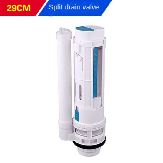 Water Tank Connected 2 Flush Fill Toilet Cistern Inlet Drain Button Repair Parts Water Outlet Multi Size