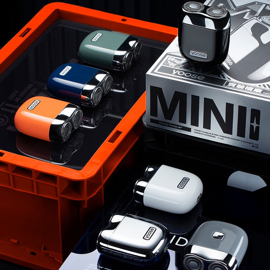 Alloy Electric Shaver Portable Mini USB Rechargeable Wet and Dry Dual Use Whole Body Waterproof The Best Gift for Your Boyfriend