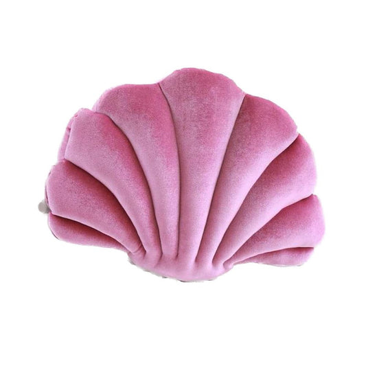Sea Beach Scallop Shell Sofa Bed Cushion Decoration Luxury Shell Stuffed Cushion For Bedroom Living Room Home Office