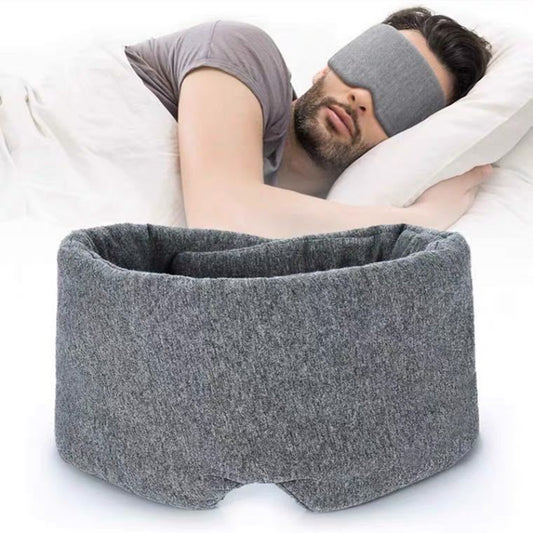 Sleep Eye Mask Full Surround Sleep Eye Mask Blindfold Eye Cover Patch Portable Travel Eyepatch Rest Eye Cover Sleeping Mask Night Eyeshade