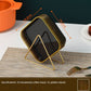 6pcs Dish Set Korean Acrylic Plate Transparent Bone Dish Cafe Tray Fruit Plate Cake Plate Home Decoration