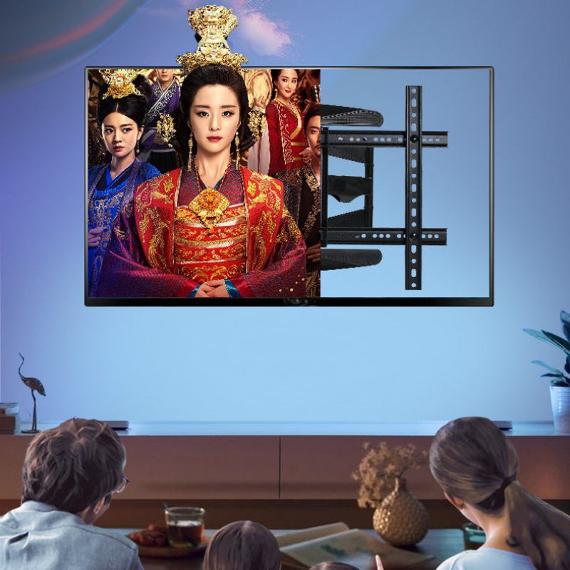 Universal Wall Mounted TV Bracket 32-85 Inch 6 Arms Full Motion Swivel TV Wall Mount Bracket LED Screen Monitor Hanging TV Stand Rotating Telescopic LCD TV Hanger Bracket