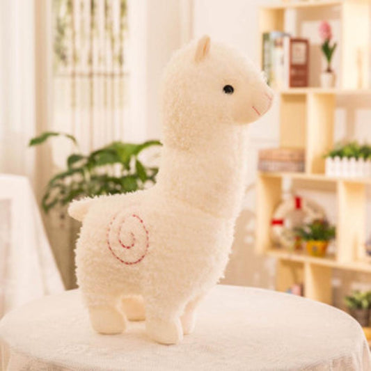 Alpaca Plush Toy / Soft Plush doll / Soft Doll / Funny Toy / Gift for Kids / Birthday Gift Nice Huggable